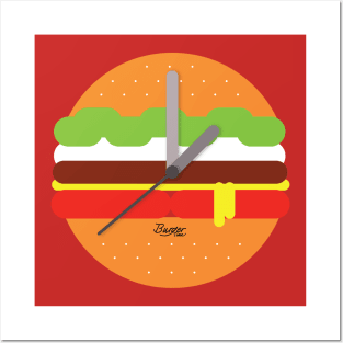 Burger Time Posters and Art